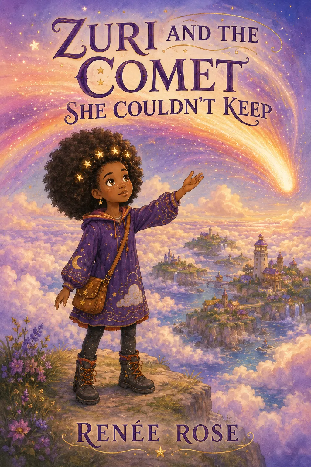 Approved cover of Zuri and the Comet She Couldn’t Keep