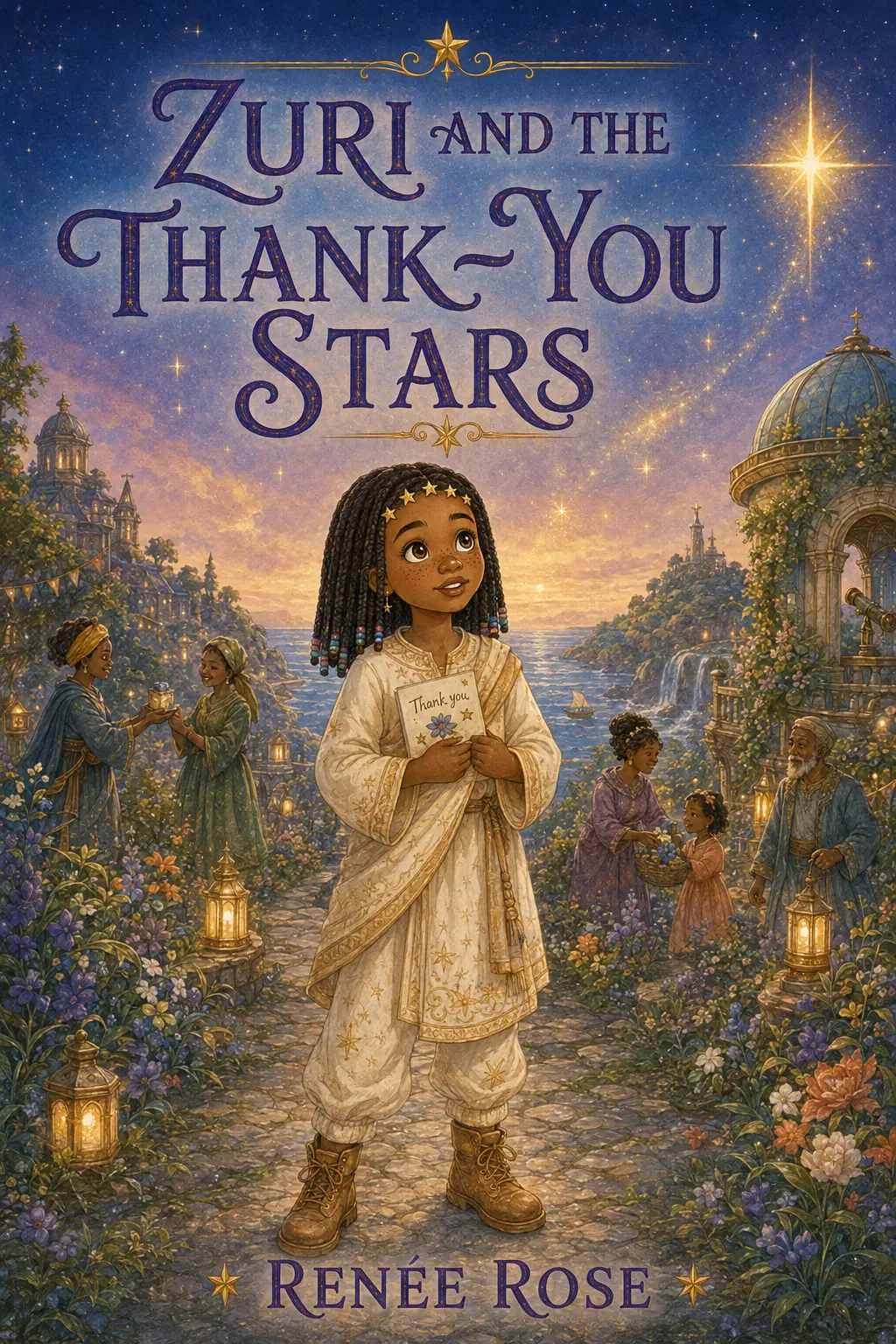 Approved cover of Zuri and the Thank-You Stars