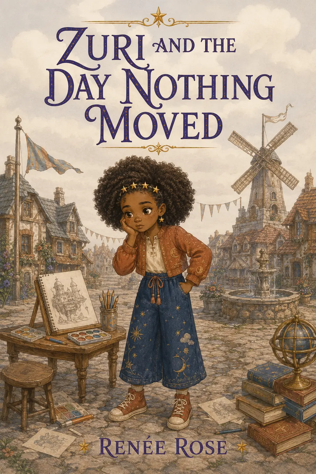 Approved cover of Zuri and the Day Nothing Moved