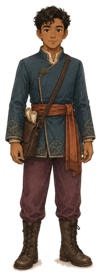 Official full-body illustration of Chun Seon