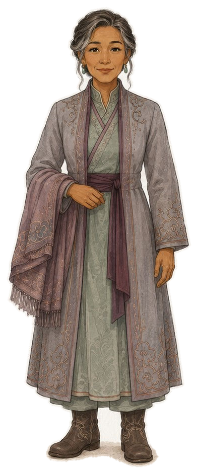 Official full-body illustration of Oseye Tahan-Seon
