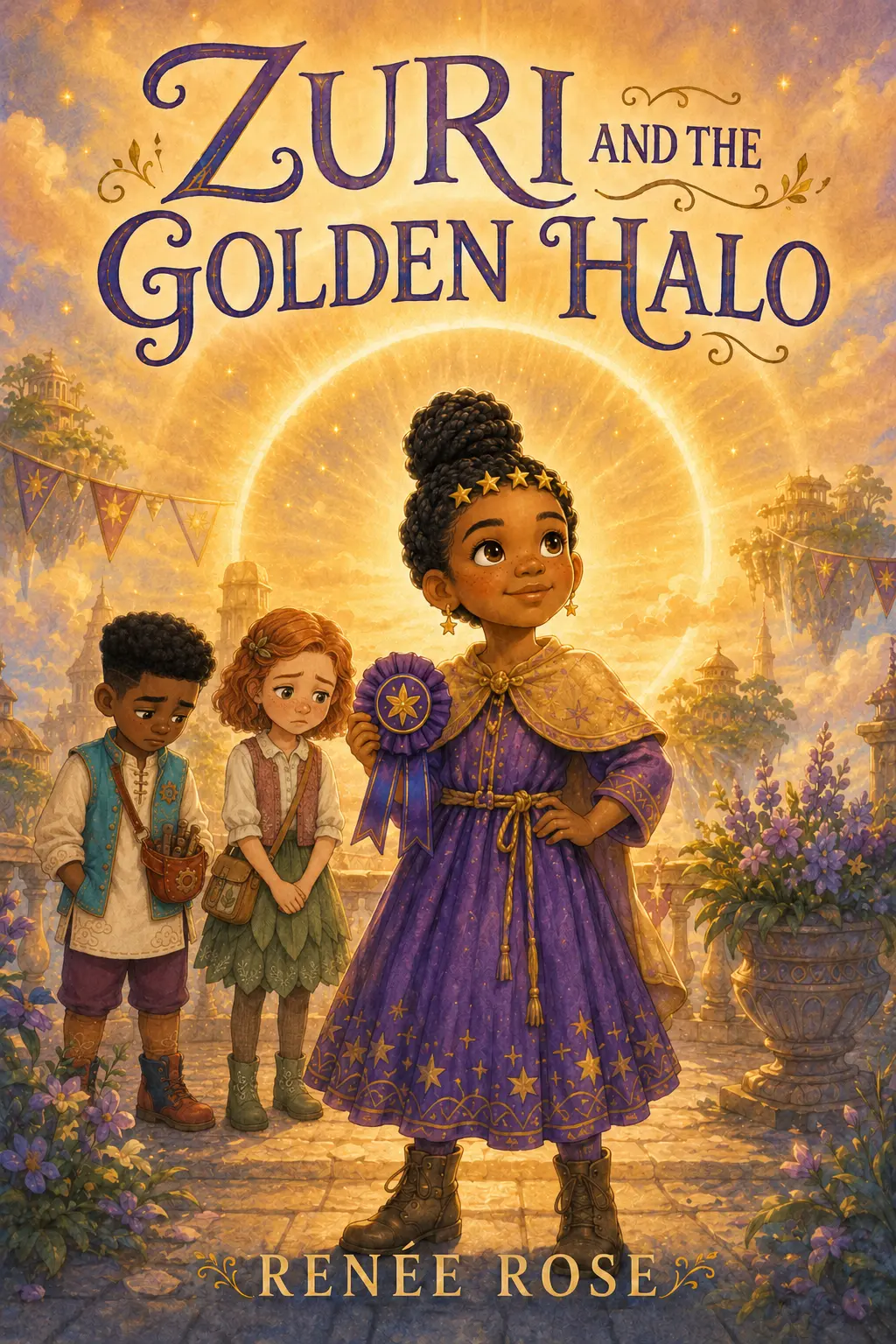 Approved cover of Zuri and the Golden Halo