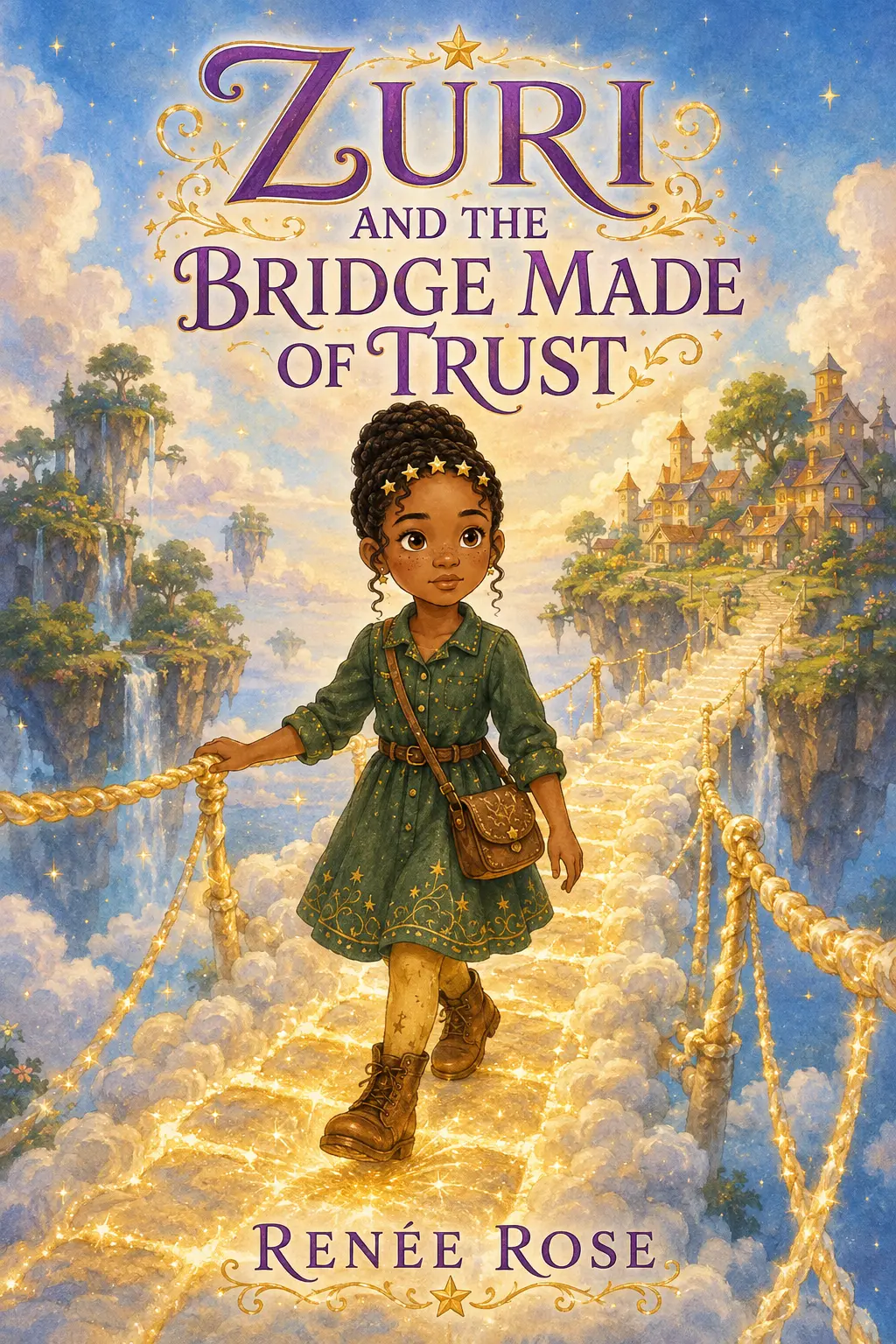 Approved cover of Zuri and the Bridge Made of Trust
