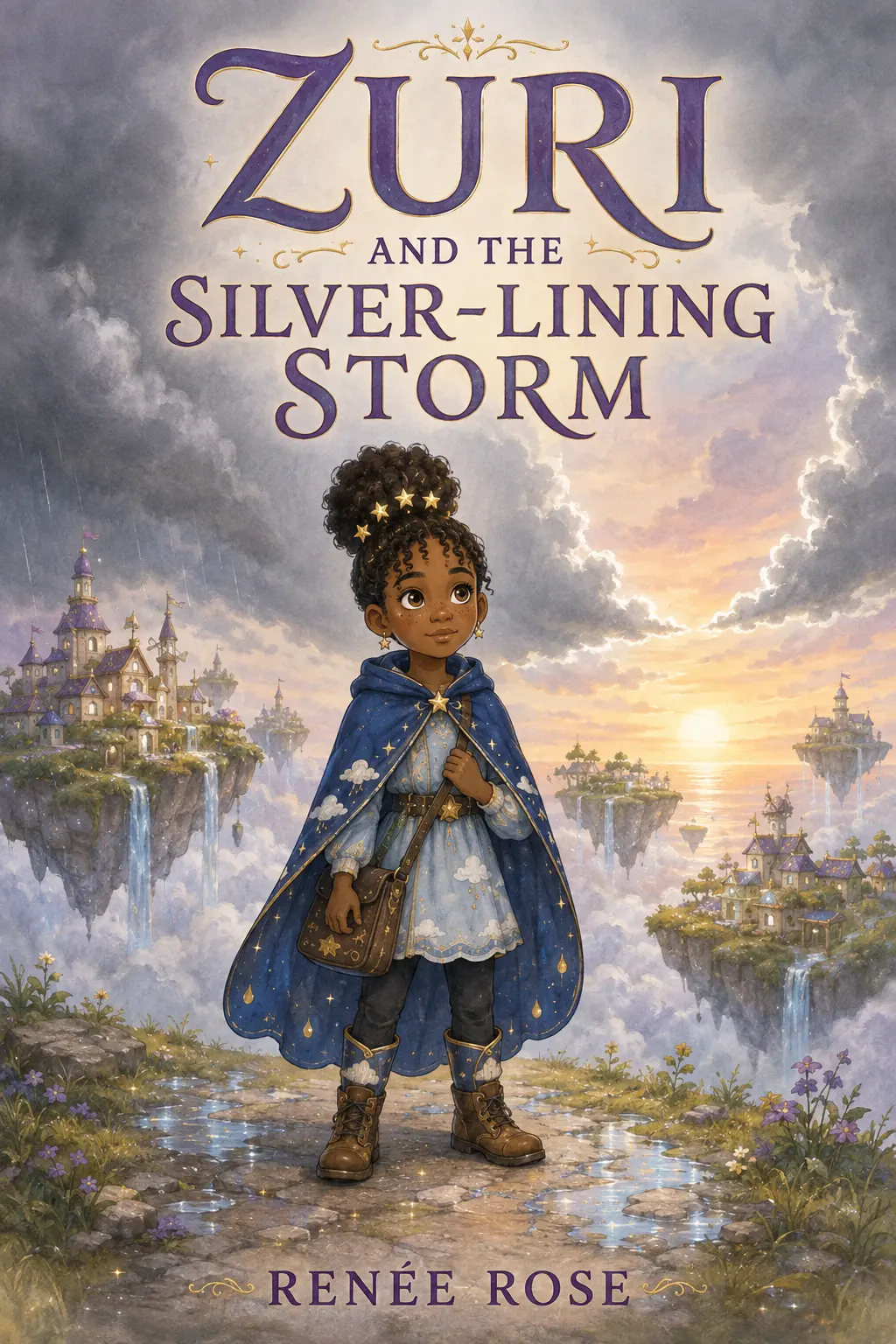 Approved cover of Zuri and the Silver-Lining Storm
